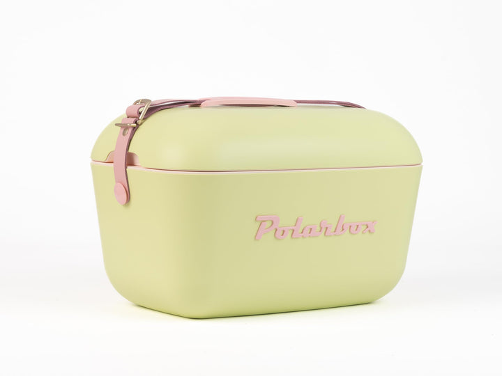 Kreher® Kühlbox Passive Kühlbox Kühltaschen Polar in Retro Vintage Design aus Kunststoff mit polysty