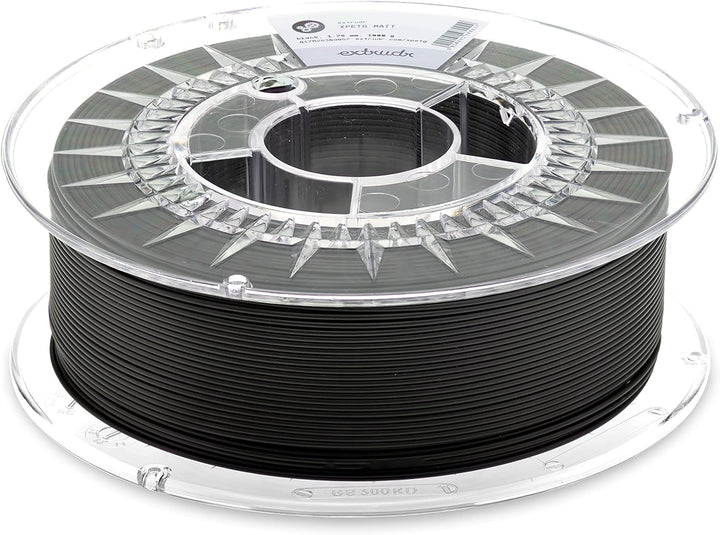 extrudr® XPETG MATT ø1.75mm (1kg) 'SCHWARZ' - 3D Drucker Filament - Made in Austria - höchste Qualit
