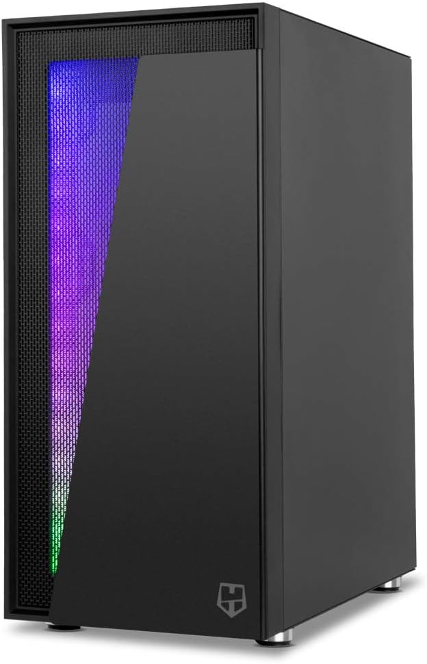 NOX XTREME PRODUCTS Hummer Blaster -NXHUMMERBLASTER- PC-Gehäuse, Semi-Tower, ARGB Pro-Beleuchtung, S