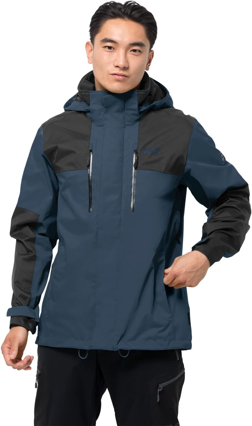 Jack Wolfskin Herren Jasper Flex Men Wetterschutzjacke S thunder blue, S thunder blue