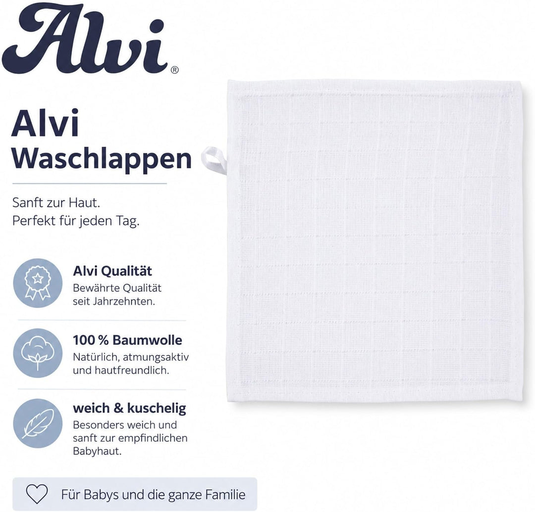 Kinderhaus Blaubär Alvi Babyschlafsack & Windel Blaubaer | Sommerschlafsack atmungsaktiv | Leichter