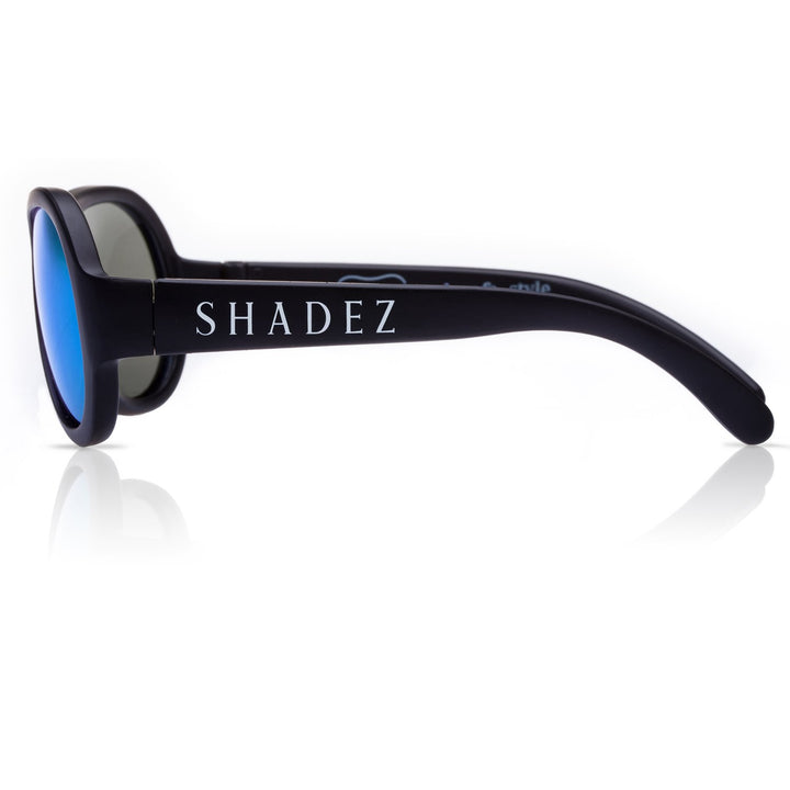 Shadez SHZ 02 Sonnenbrille, Junior, 3-7 Jahre, schwarz 3-7 Jahre (1er Pack) Schwarz, 3-7 Jahre (1er
