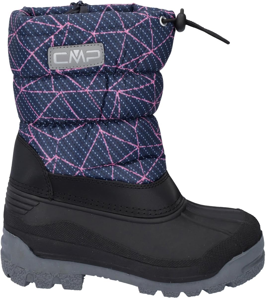 CMP Unisex Kinder Kids Sneewy Snowboots Schnee-Stiefel 25 EU Blau Pink B Blue Fucsia, 25 EU Blau Pin