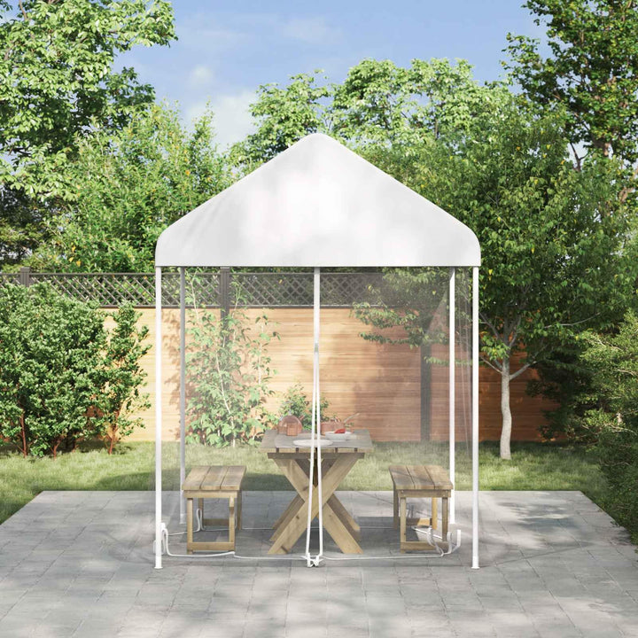 Moskitonetz für Pavillon,feines 220 Mesh Gewebe mit Reissverschluss und Klettband zur einfachen Mont