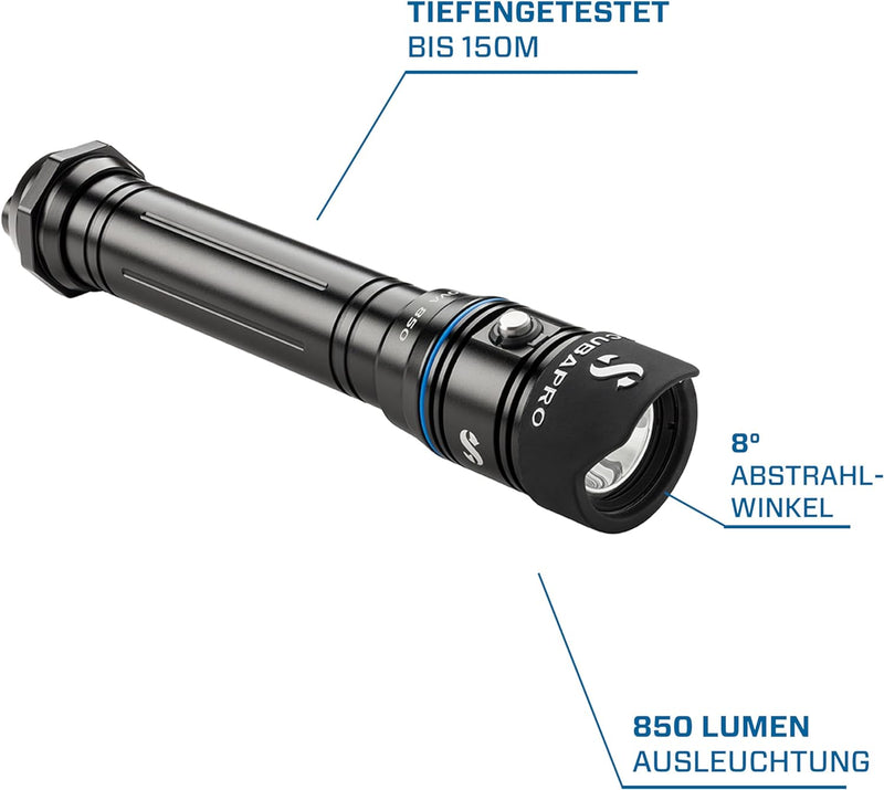 Scubapro Nova 850 Tauchleuchte, Nova 850