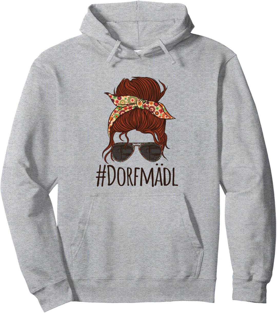 Lustiger Dorfmädel & Dorffest Spruch - Dorfkind Pullover Hoodie