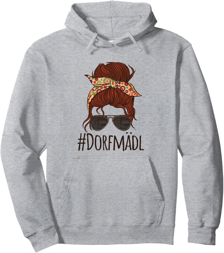 Lustiger Dorfmädel & Dorffest Spruch - Dorfkind Pullover Hoodie
