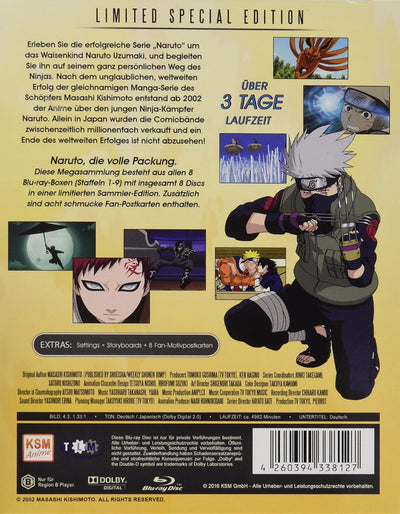 Naruto - Special Limited Gesamtedition (8 Disc Set) (Blu-ray), Blu-ray