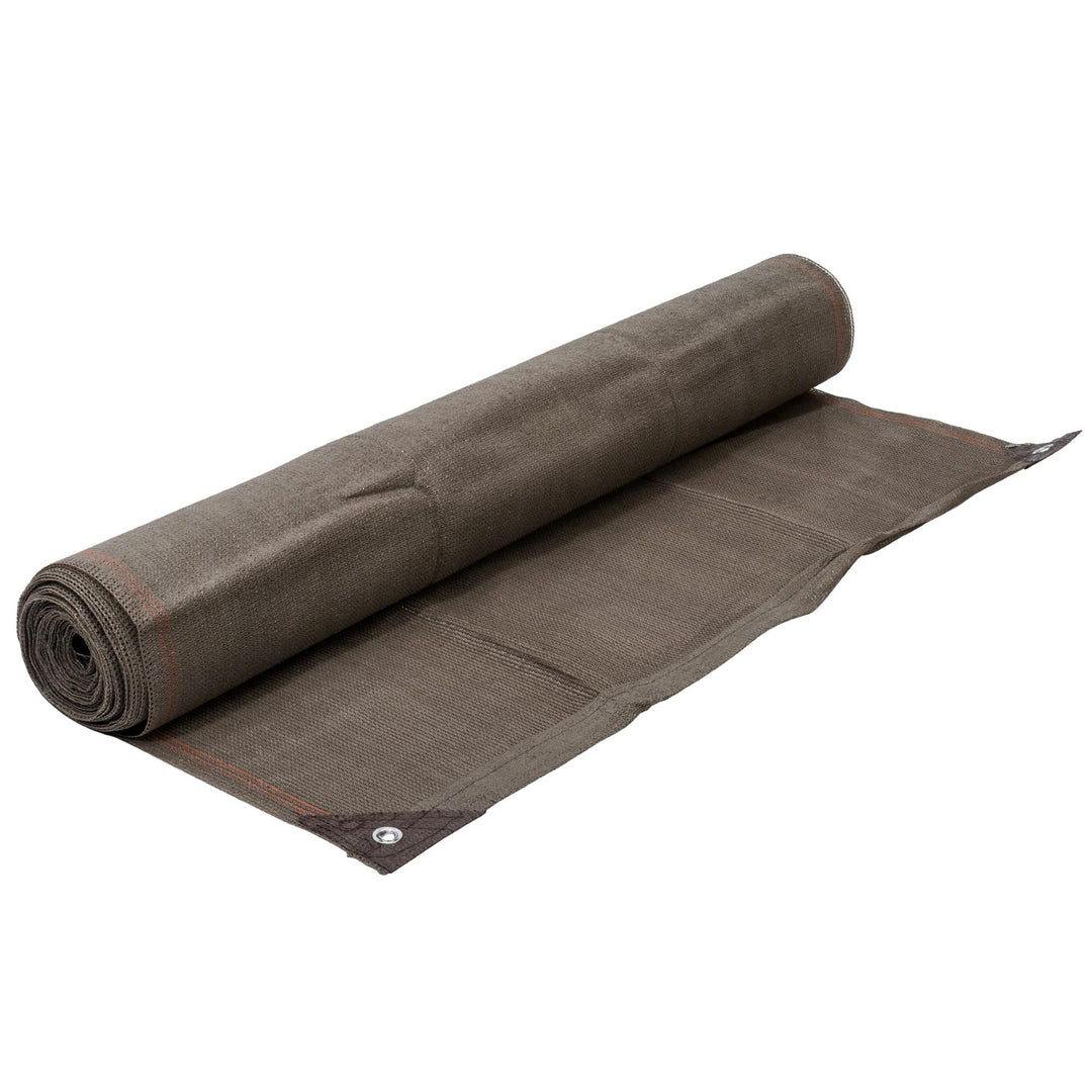 WerkaPro 10836 Sichtschutz, verstärkt, 300 g/m², Rolle 2 m x 10 m, PE 2x10 m taupe, 2x10 m taupe