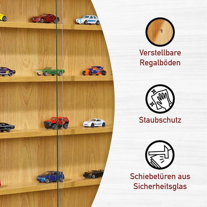 Inter Link - Sammlervitrine - Hängevitrine - Wandregal - Glasvitrine - Wandvitrine - Hängeregal - Sc