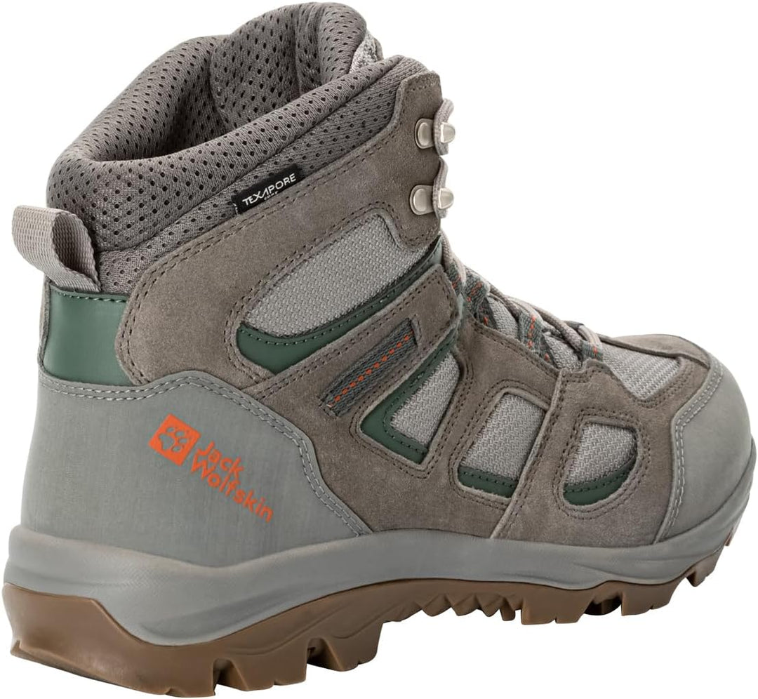 Jack Wolfskin Herren Vojo 3 Texapore Mid M Wanderschuh 40.5 EU Smokey Grey, 40.5 EU Smokey Grey