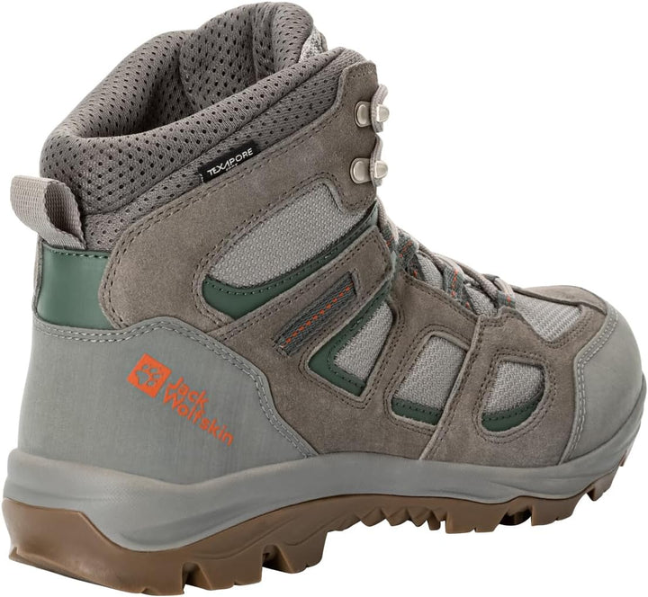 Jack Wolfskin Herren Vojo 3 Texapore Mid M Wanderschuh 40.5 EU Smokey Grey, 40.5 EU Smokey Grey