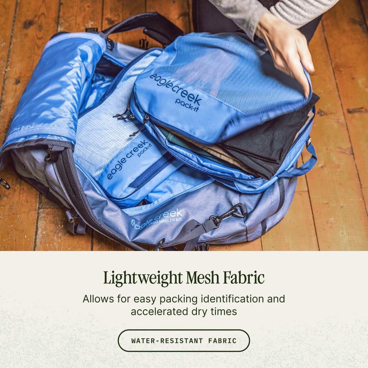 eagle creek Pack-It Reveal Compression Cube M Blue Dawn Blue Dawn M, Blue Dawn M