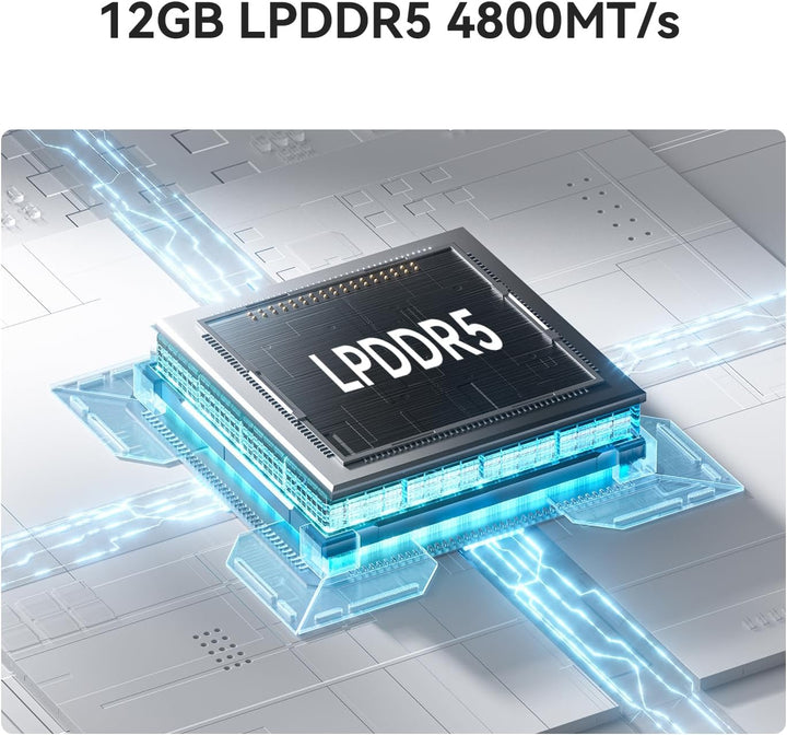 Beelink SER5 Pro Mini PC, AMD Ryzen 7 5800H (8C/16T, bis 4.4 GHz), 16GB DDR4 RAM 500GB NVMe SSD Mini