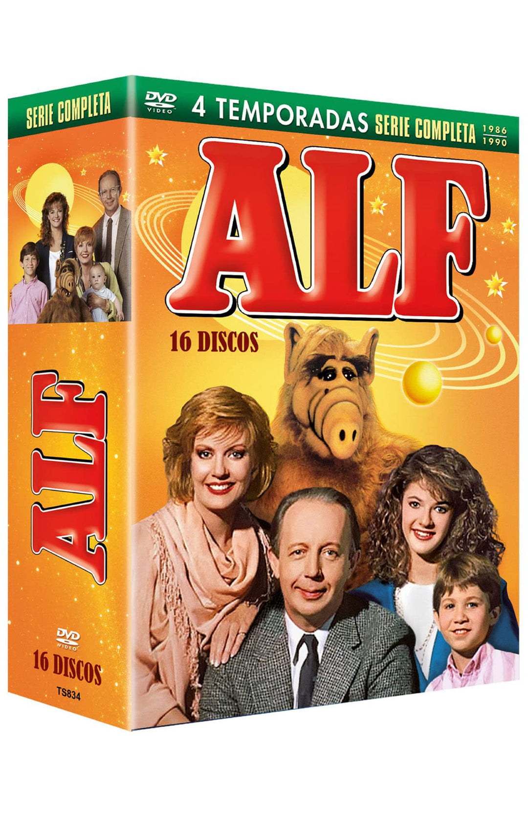 Alf Serie Completa Temporadas 1-4 (16 DVD) - DVD