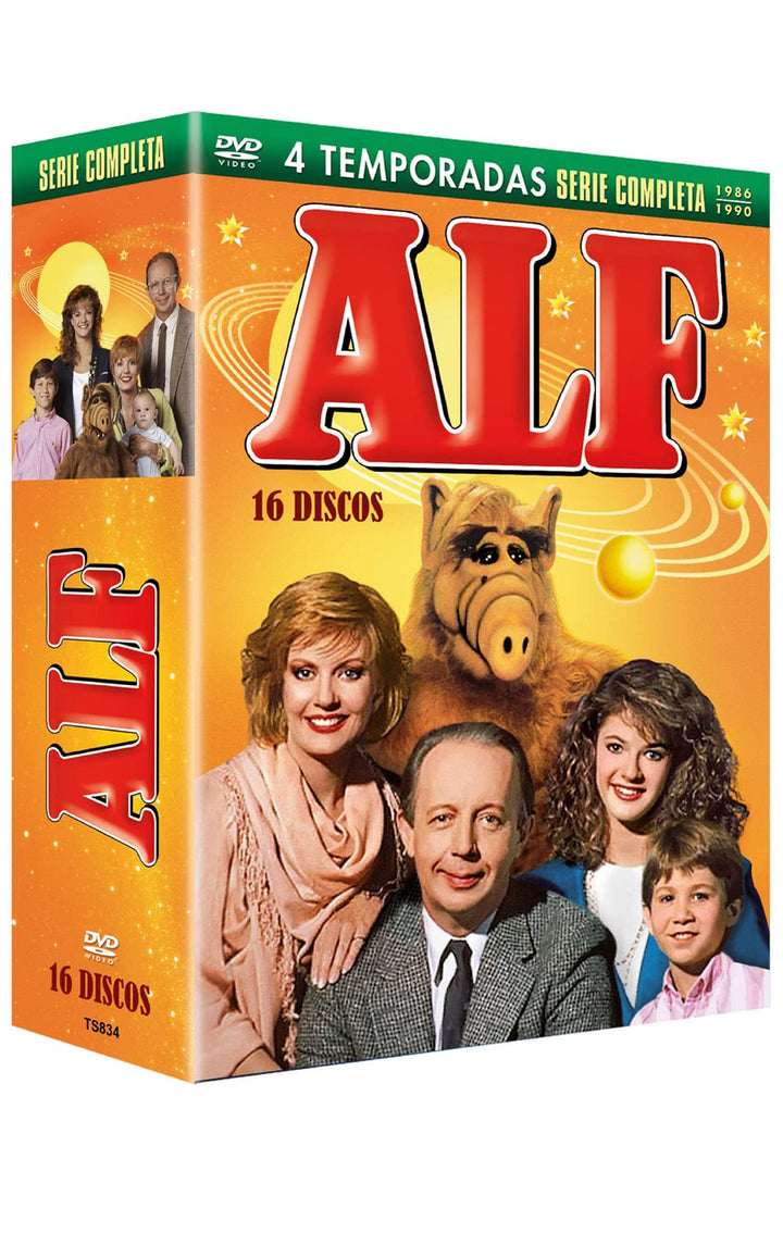 Alf Serie Completa Temporadas 1-4 (16 DVD) - DVD