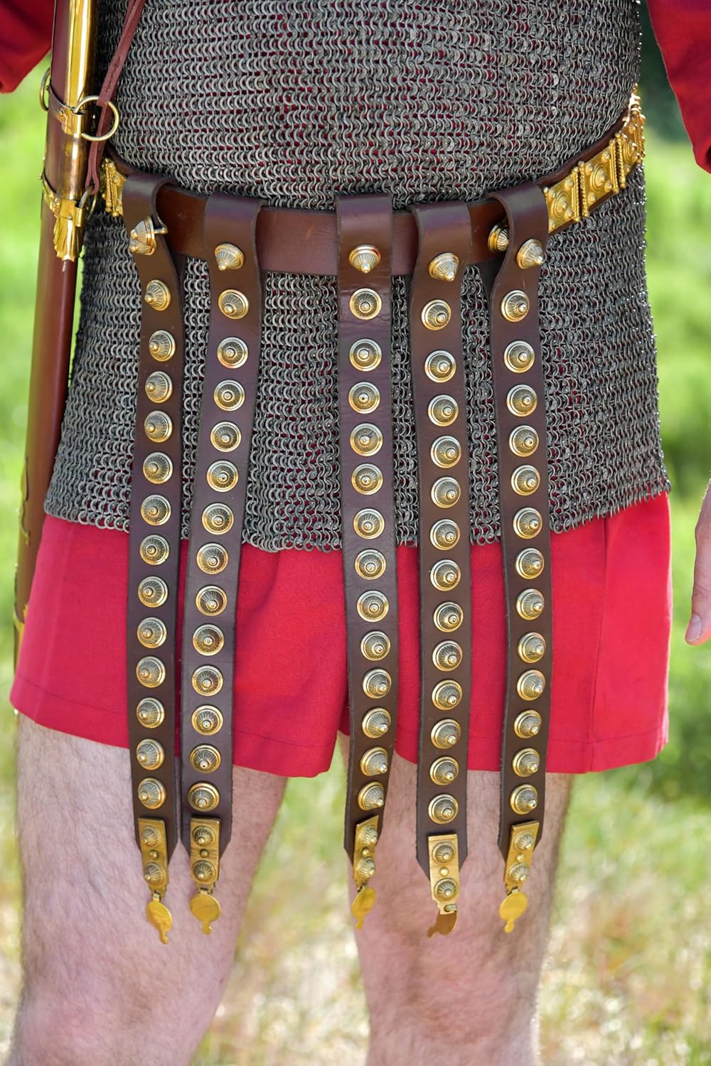 Cingulum, Legionärs Gürtel, RGZM - Römischer Gürtel - Balteus