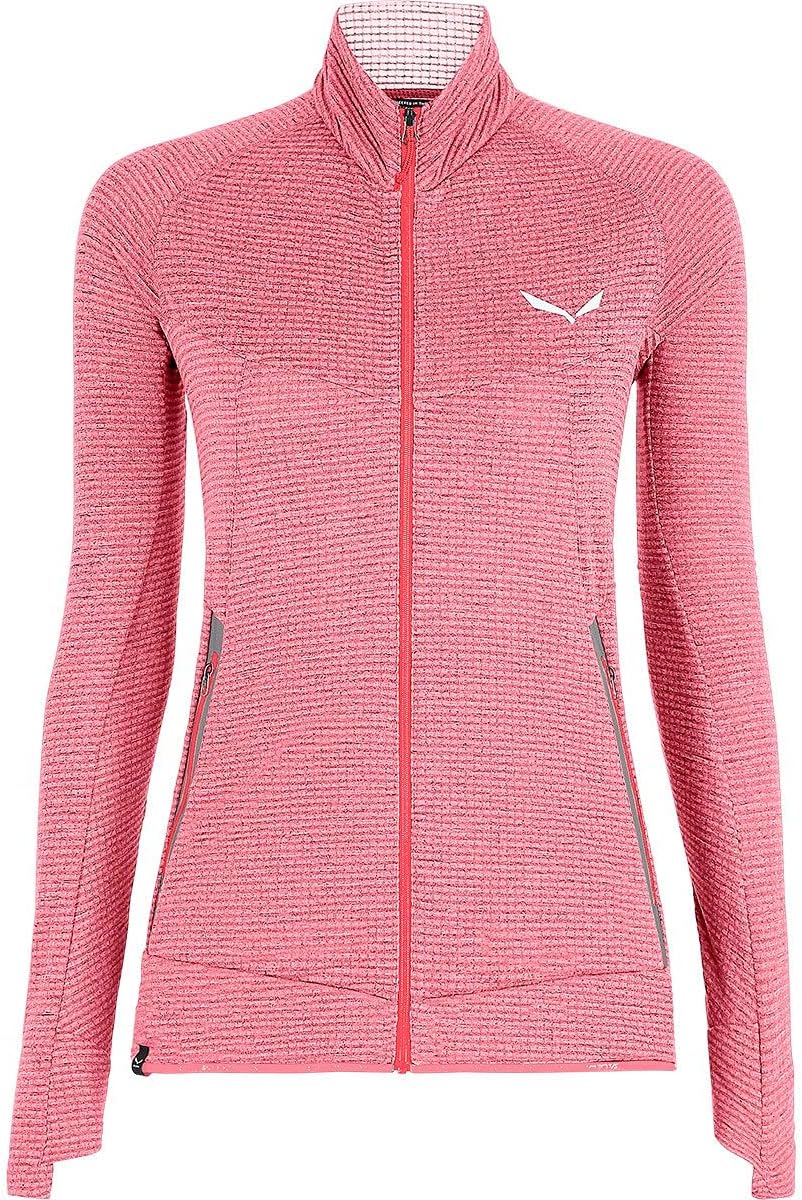 SALEWA Damen PEDROC PL R W FZ Fleecejacken 36 Mauvemood Melange/6080, 36 Mauvemood Melange/6080