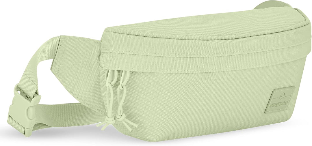 JOHNNY URBAN Bauchtasche Damen &amp; Herren Grün - Tom - Gürteltasche Mit Flexiblem Gurt für Festival -