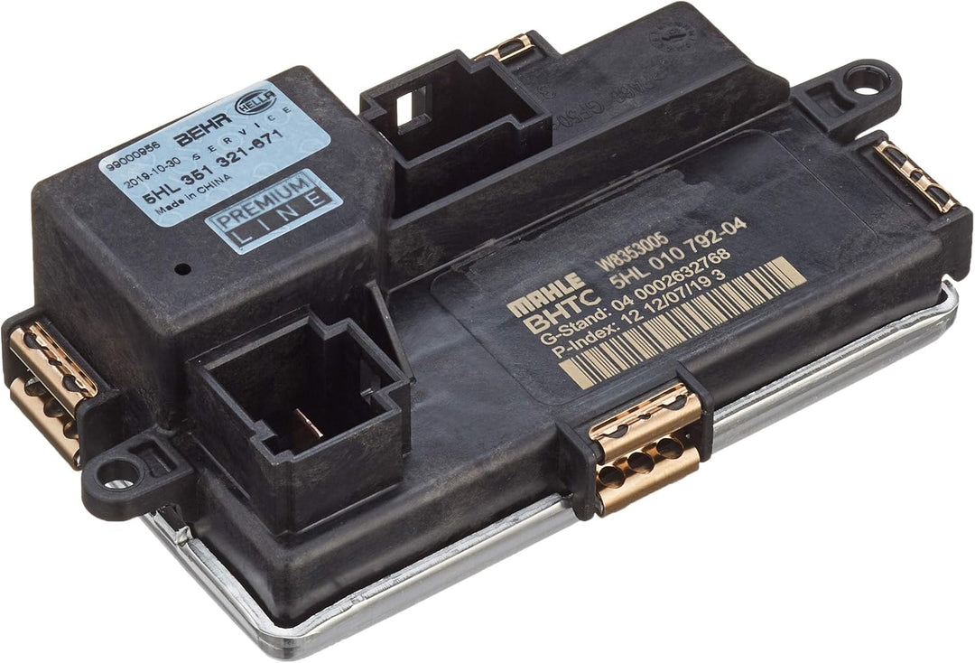 MAHLE ABR 68 000P A/C-Gebläseregler und Widerstand BEHR PREMIUM LINE