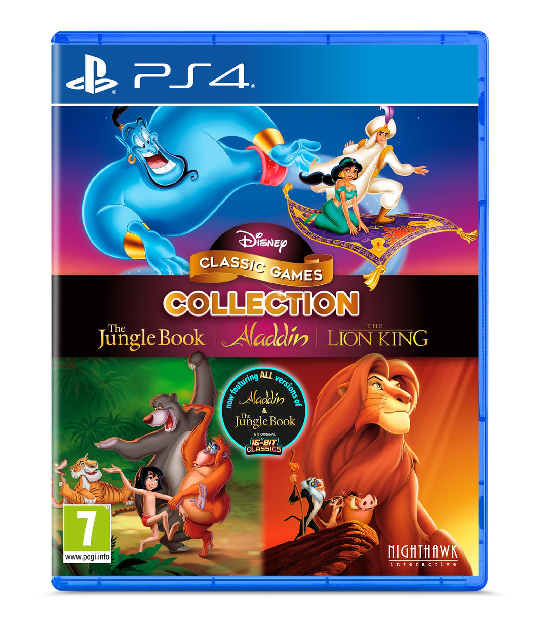 JUST FOR GAMES Aladdin/ROI LION/DEFINITIVE..PS4