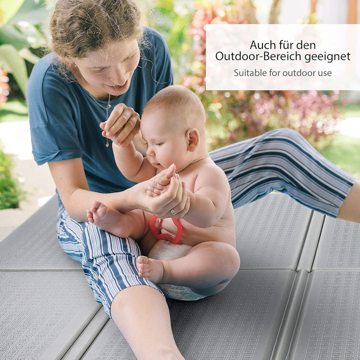 ONVAYA® Spielmatte für Babys & Kinder | Krabbelmatte faltbar | Bodenmatte für Kinderzimmer & Outdoor