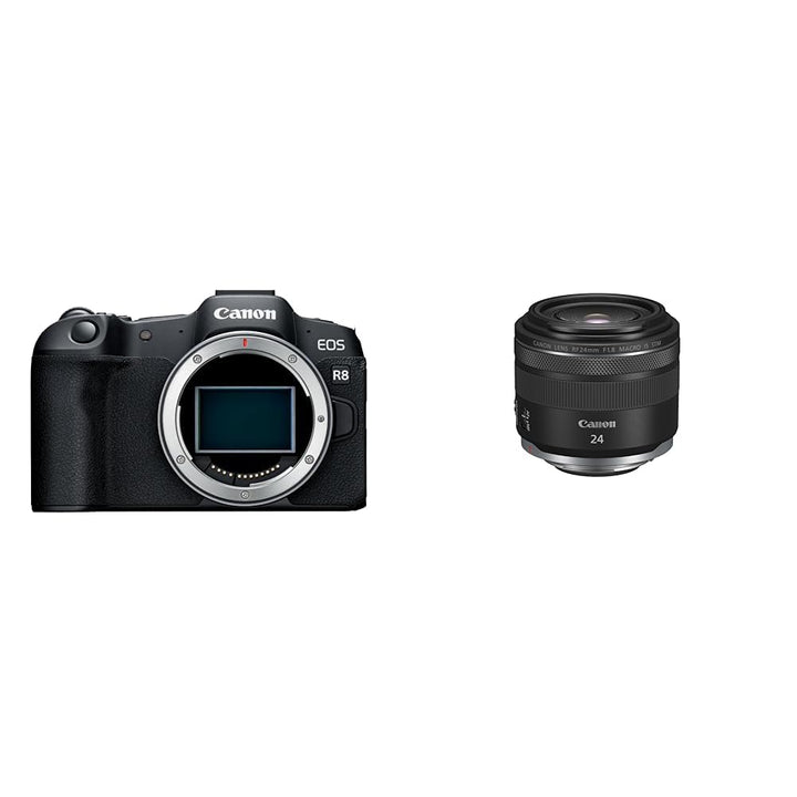 Canon EOS R8 Body + Objektiv RF 24mm F1.8 Macro IS STM, R8 Body + Objektiv RF 24mm