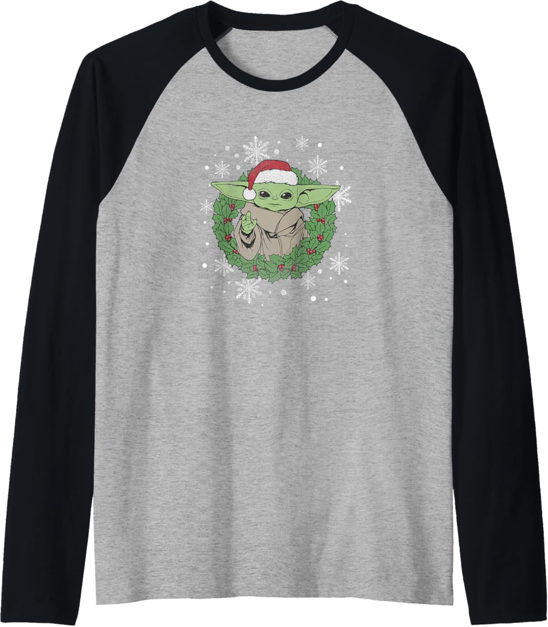 Star Wars The Mandalorian Galactic Holiday Child Raglan