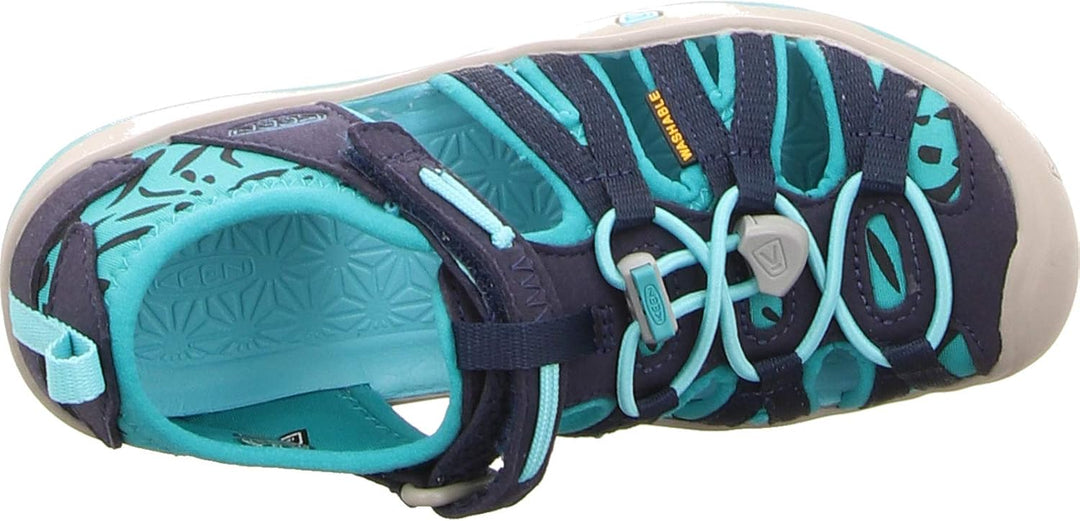 Keen SEACAMP II CNX T-RAVEN/YELLOW 1010094 Unisex-Kinder Sandalen 24 EU Dress Blues Viridian, 24 EU