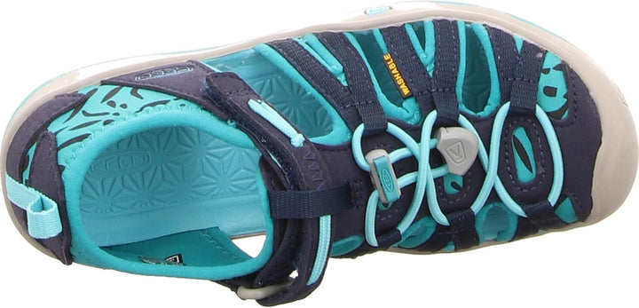 Keen SEACAMP II CNX T-RAVEN/YELLOW 1010094 Unisex-Kinder Sandalen 24 EU Dress Blues Viridian, 24 EU