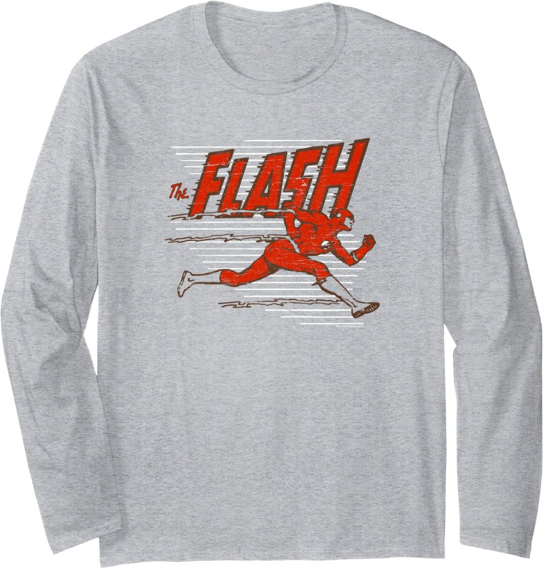 The Flash Speed Lines Langarmshirt