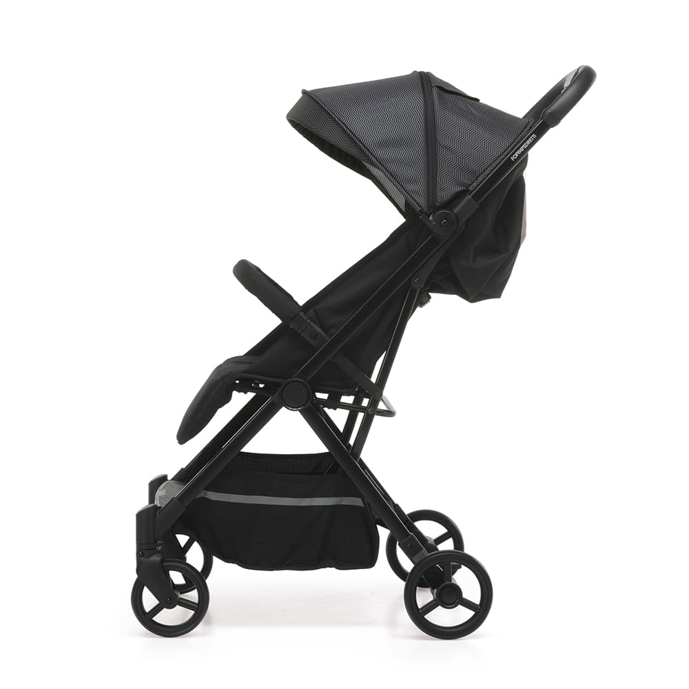 Foppapedretti Kompakter Kinderwagen Voilà, für Kinder 0-22 kg (0-4 Jahre), 1-Hand-Verschluss, Self-S