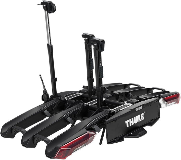 Thule Epos Fahrradträger für Anhängerkupplung 3 Fahrräder, Black, 3 bikes