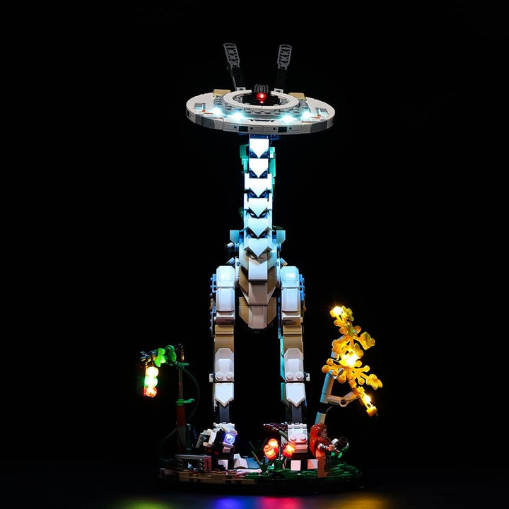 Kyglaring LED Beleuchtungsset (kein Modell) Entworfen für LEGO Horizon Forbidden West:Tallneck 76989