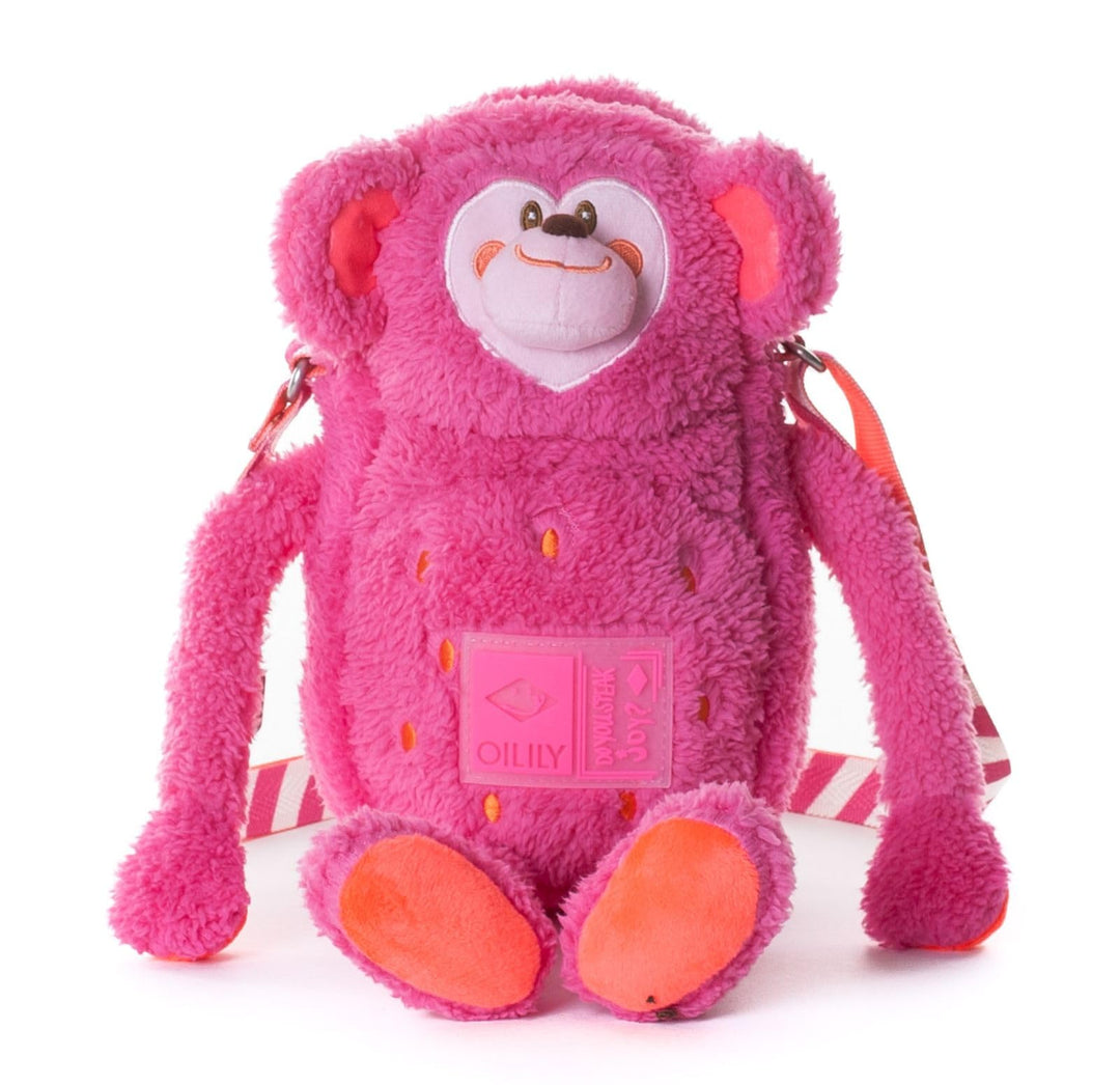 Oilily Monkey Shoulder Bag Fucsia