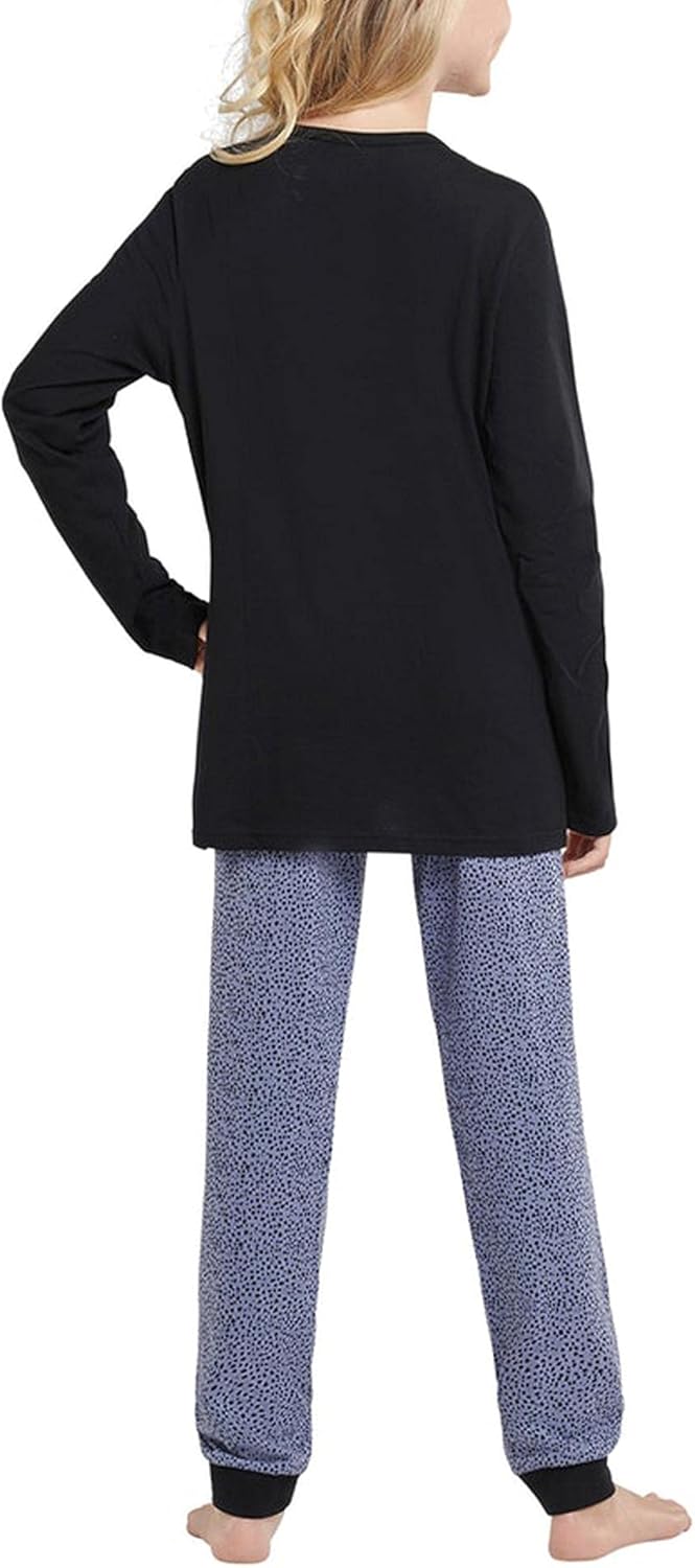Schiesser Mädchen Schlafanzug Set Pyjama lang - 100% Organic Bio Baumwolle - Grösse 140 bis 176 164