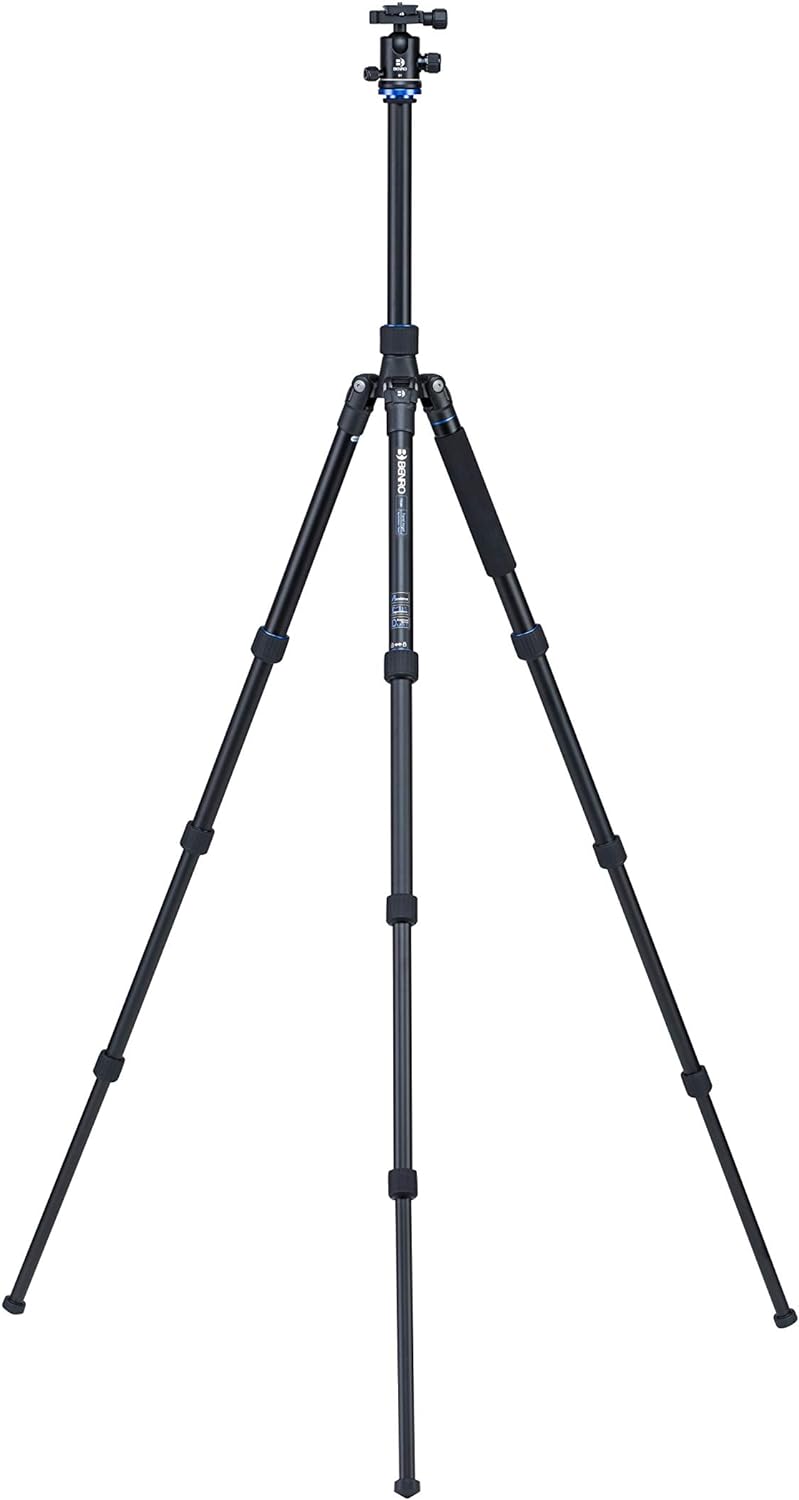 Benro FTA28AB1 Travel Travel Angel Reisestativ mit Kugelkopf Aluminum Tripod Kit 2 Series/ 4 Section
