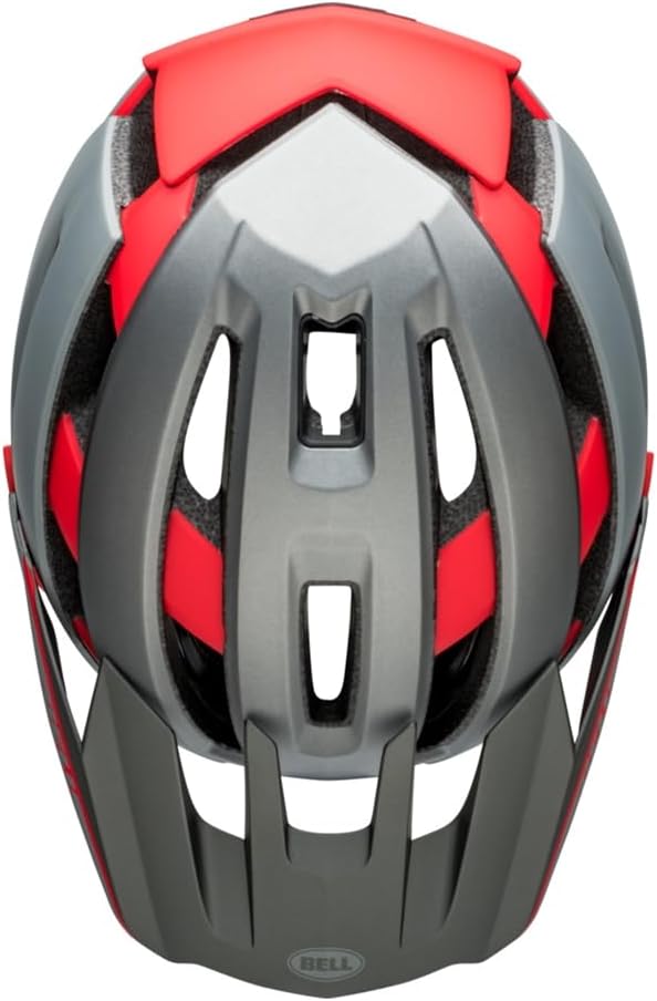 BELL Super Air R Spherical MTB Fahrrad Helm matt rot/grau 2024, M