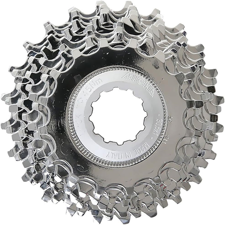 Miche Primato Zahnkranzkassette (9-Fach | 16-24 Zähne | Shimano kompatibel) Silber, Silber