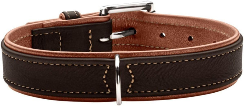 HUNTER Halsband Canadian Up Farbe schwarz/Cognac, Grösse 55 55 schwarz/cognac, 55 schwarz/cognac