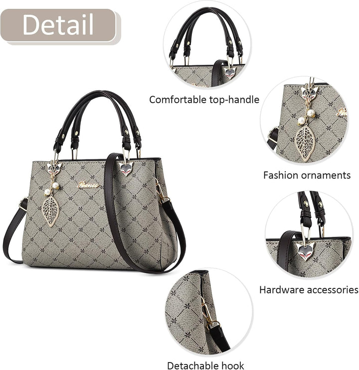 DIRRONA Damen Mode Grau A, Grau A