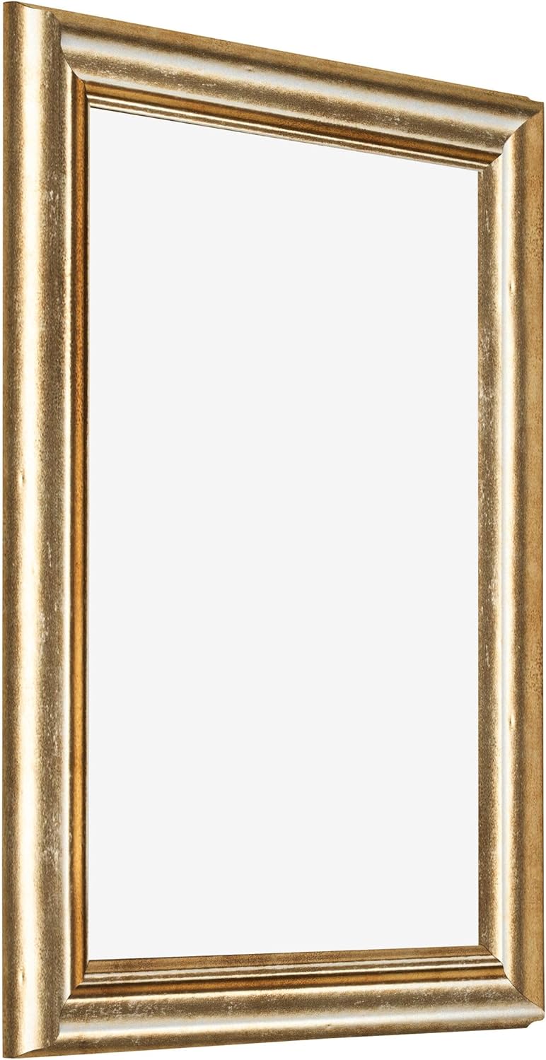 yd. Your Decoration - Bilderrahmen 75x100 cm - Gold Antik - Bilderrahmen aus MDF mit Acrylglas - Ant