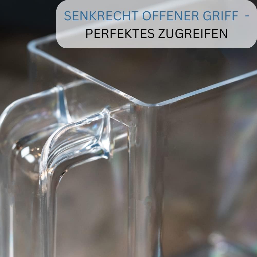 Westmark Schütten-Set, 4tlg., 1 Schüttengehäuse inkl. drei Schütten + 3 Schaufeln, Schütten-Volumen: