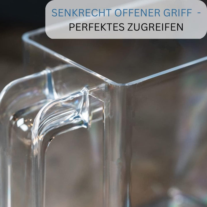 Westmark Schütten-Set, 4tlg., 1 Schüttengehäuse inkl. drei Schütten + 3 Schaufeln, Schütten-Volumen: