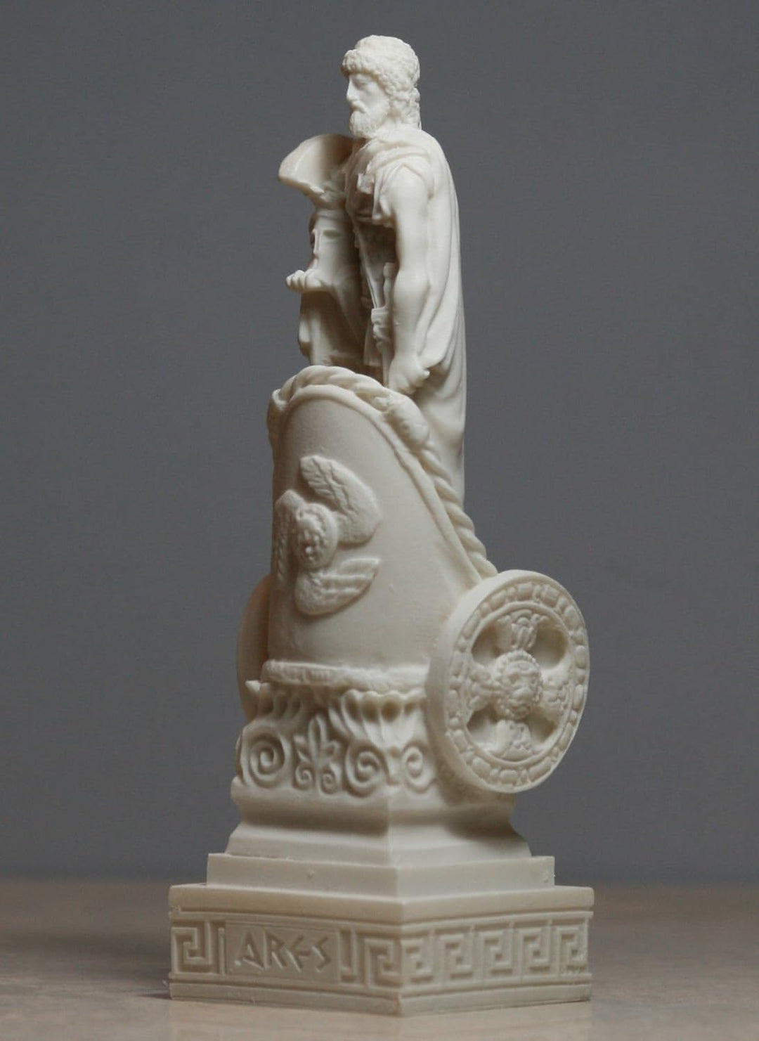 Ares Mars Griechische Gott des Krieges Alabaster Statue Skulptur Figur handgefertigt 170 ΄ ΄