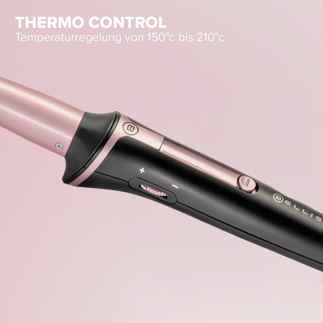 Bellissima Iconic Curls, Lockenstab, Keramikbeschichtung, konische Form für weiche Locken und defini