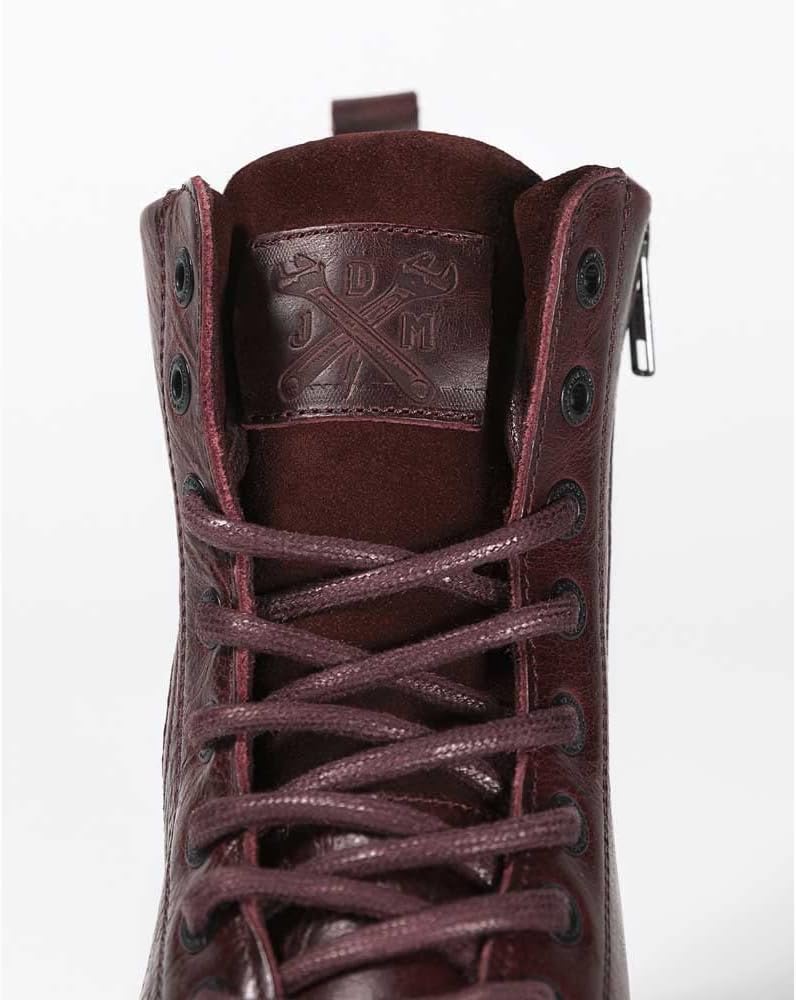 John Doe Motorradschuh Sixty | XTM| Threepoint Protection | Lederstiefel aus Rindsleder | Rutschfest