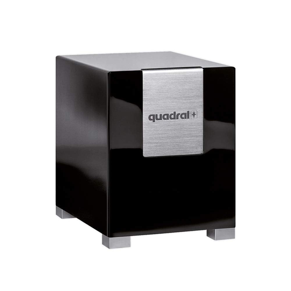 Quadral Qube 10 Aktiv Active subwoofer 280W Schwarz - Subwoofer (280 W, Aktiver Subwoofer, 22-200 Hz