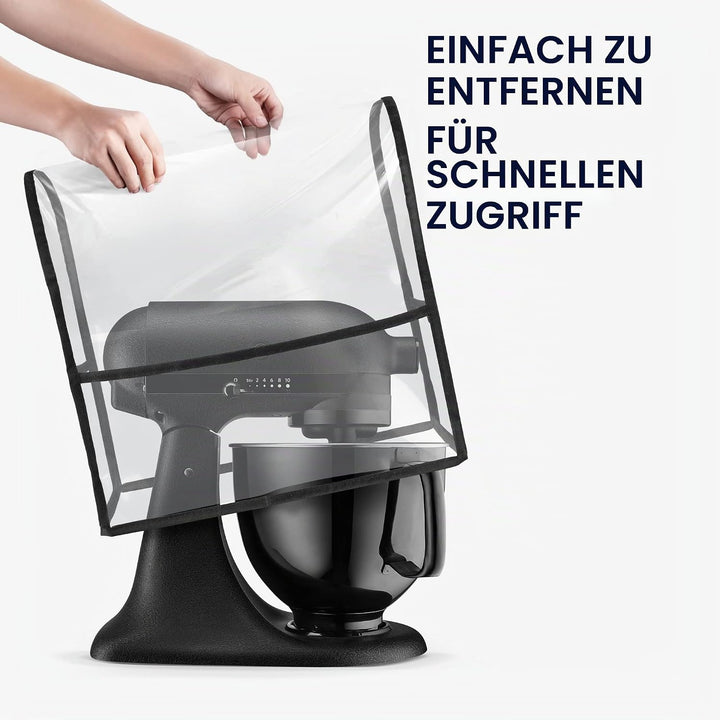 kwmobile TPU Hülle transparent kompatibel mit KitchenAid 4,3-4,8 Liter - mit 3 Fächern - Küchenmasch