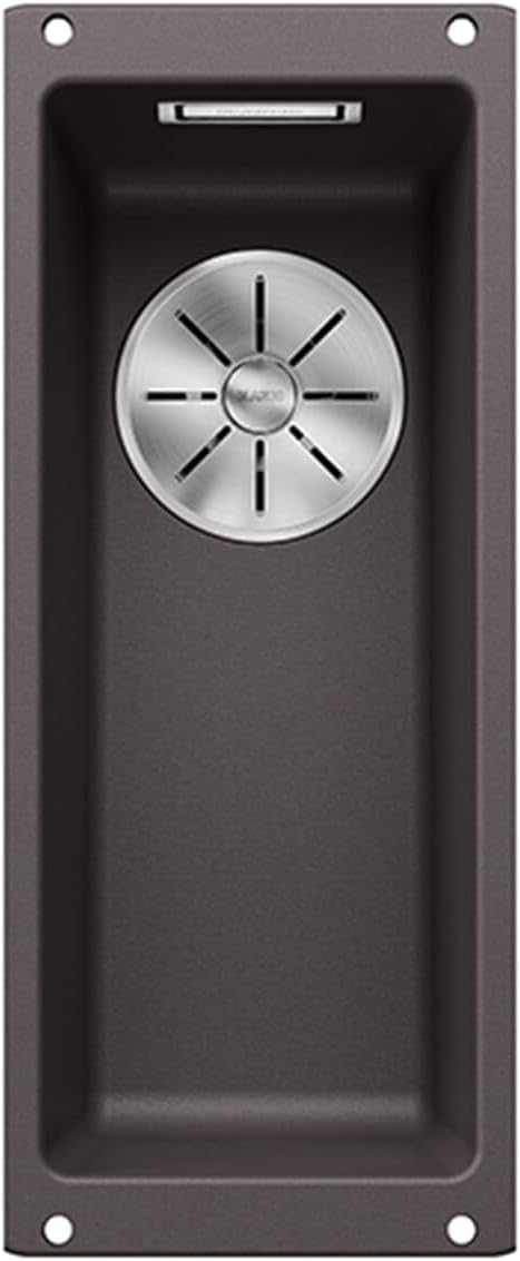 BLANCO SUBLINE 160-U | SILGRANIT felsgrau | Einbauart: Unterbau | ohne Ablauffernbedienung | 30er Un